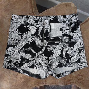 Tropical Print Shorts